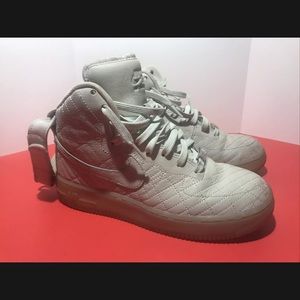 Quilted Nike Air Force ones